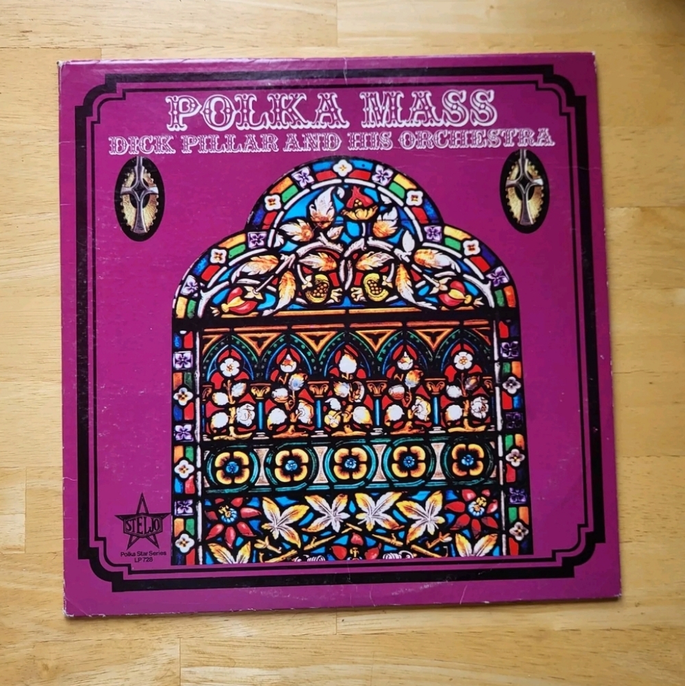 Dick Pillar And His Orchestra Polka Mass LP Steljo 1981 Vinyl Record LP